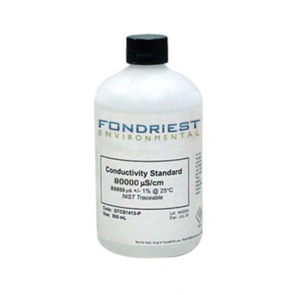 Fondriest Environmental 80,000 uS Conductivity Standards