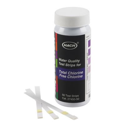 Hach Free & Total Chlorine Test Strips