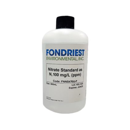 Fondriest Environmental 100 mg/L Nitrate Standards