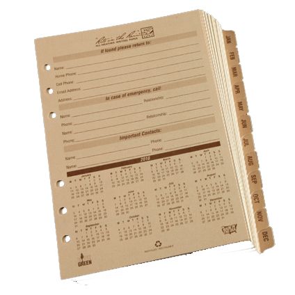 Rite In The Rain Daily Planner Refill Pack